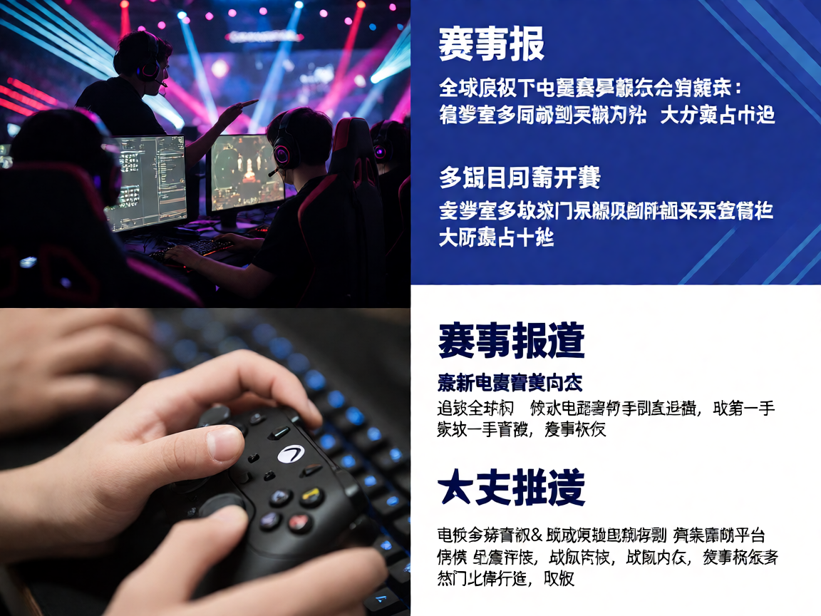 电竞赛事现场精彩瞬间